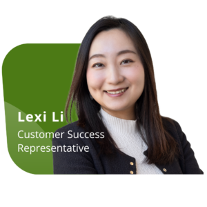 Lexi Li, Customer Success Representative